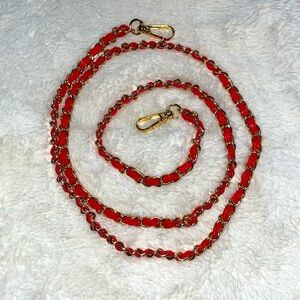 Unbranded leather chain